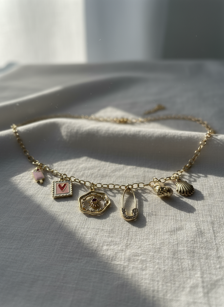 Love Notes Charm Necklace