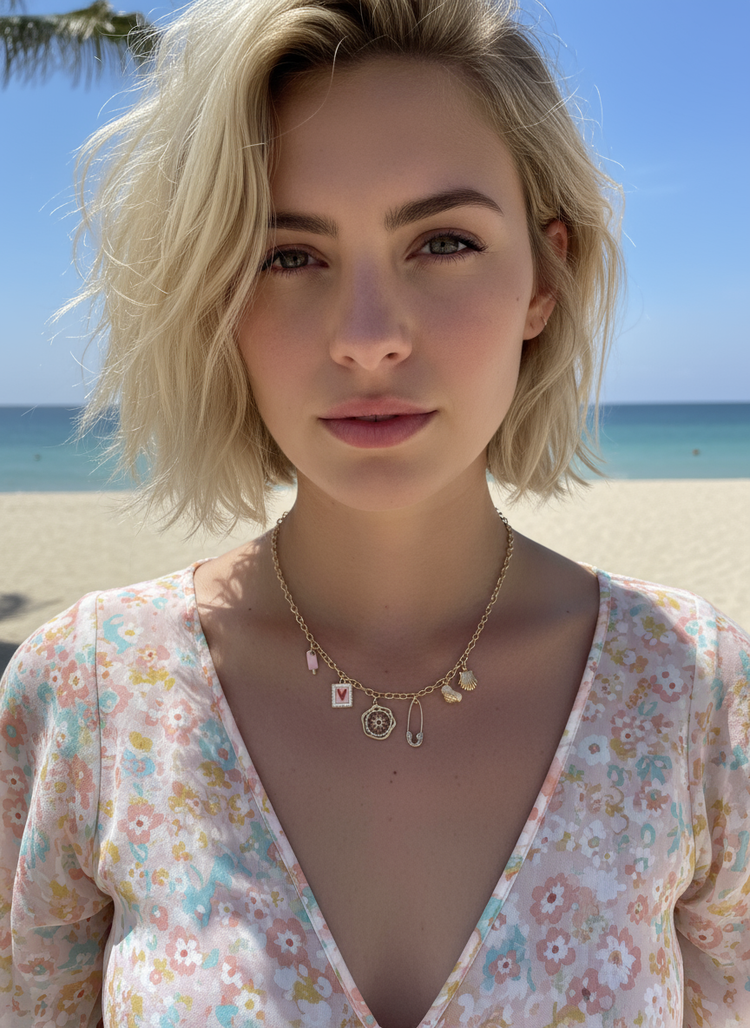 Love Notes Charm Necklace