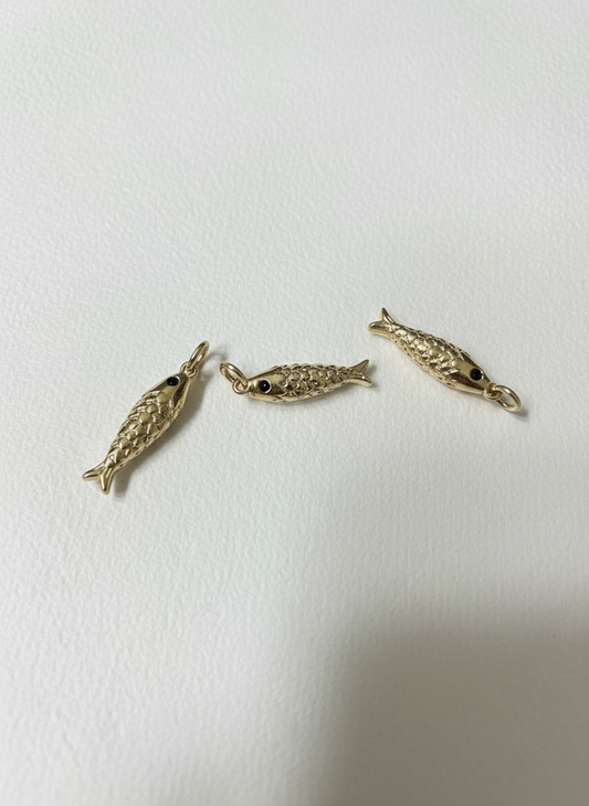 MIni Gold Fish Charm