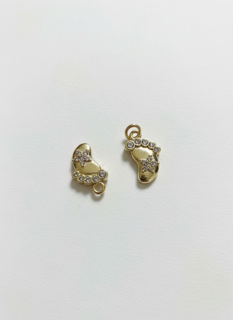 Mini Baby Foot Charm