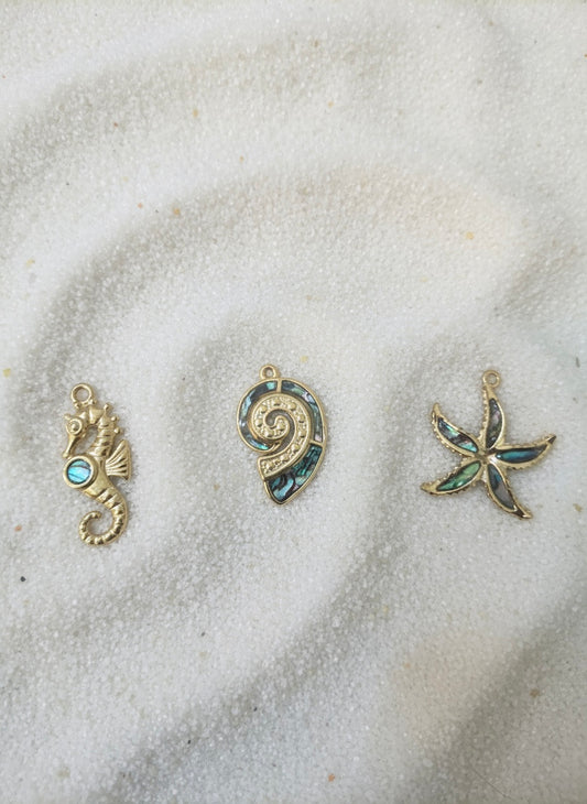 Hawaiian Sea Charms with Shell