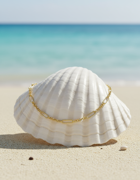 Paperclip with Round Chain