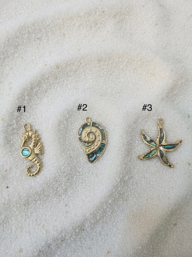 Hawaiian Sea Charms with Shell