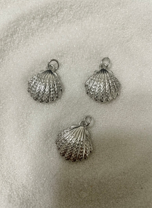 Silver Sea Shell Charm
